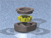 Universal Collet System with flat & threaded 1/4 - 20 hole
